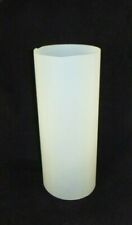 Vtg Mid Century White Plastic Light Fixture Shade Diffuser 5