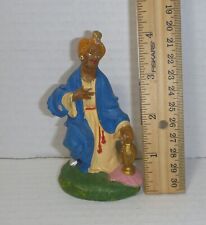 Vintage Italy Paper Mache Christmas Nativity Wise Men Man picture
