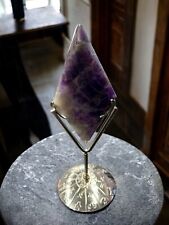 Crystal Chevron Dream Amethyst Rhombus/Diamond with Stand picture