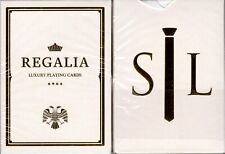 Shin Lim Regalia White Gold Luxury Playing Cards Poker Size picture