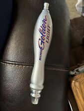 RARE Michelob GOLDEN Light 11.5” Silver Beer Tap Handle Vintage picture