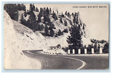 1949 Scenic Highway Near Butte Montana MT Posted Vintage Postcard picture