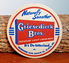 1950's Griesedieck Bros. Beer Coaster #415 picture