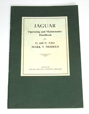 1948-51 JAGUAR MARK V  - Original Handbook Owners Manual - 2.5 & 3.5 Litre picture