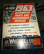 VINTAGE  1963 AUTOMOTIVE PARTS ACCESORIES CATALOG ALL MAKES YEARS MODELS CARS picture