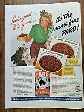 1944 Pard Dog Food Ad   Cocker Spaniel Dog picture