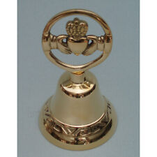 Irish Claddagh Bell Made of Solid Brass 4.5in High, 2.5in Base picture