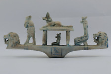 Marvelous Replica boat of the Egyptian gods ( Anubis , Hathor , Horus , Sekhmet) picture