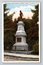 Tarrytown NY-New York, Monument To The Captors Of Major Andre, Vintage Postcard picture