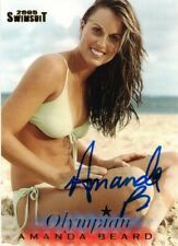 Olympic Swimming Champion Amanda Beard Autographed/Signed 2005 Swimsuit Card #B picture