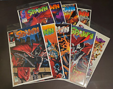 Spawn #1-9 (Image Comics Malibu Comics May 1992) ☆ 9 Comic Lot ☆ Authentic ☆ picture