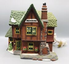Vtg Dept 56 Dicken’s Village Series BROWNING COTTAGE 1994 Christmas House No Box picture