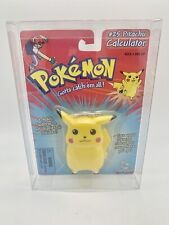 Vintage 1998 Pokemon #25 Pikachu Calculator Toy Island New Sealed picture