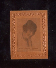 1914-15 L56 Leather Film Star MABEL NORMAND Keystone Comedies - VERY RARE picture