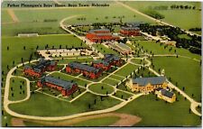 Postcard NE Boys Town - Father Flanagan's Boys' Home aerial picture