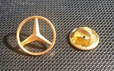 Mercedes Benz Épinglette Logo Doré 90er Années Original - Dimensions 15mm picture