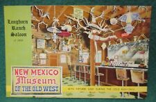Estate Sale ~ Vintage Postcard - The Longhorn Ranch & New Mexico Museum picture