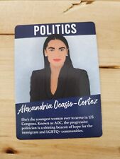 ALEXANDRIA OCASIO-CORTEZ- POLITICS - Girl Power Game card picture