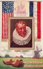 Hendrik Hudson Fulton Celebration Artist Bernhardt Wall New York 1909 Postcard picture