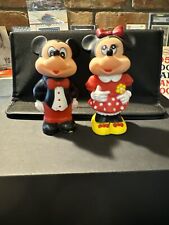 VTG 1986 Tootsietoy Walt Disney Co Mickey & Minnie Mouse Bubble Bottle Wand picture