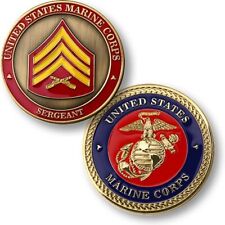 NEW USMC U.S. Marine Corps Sergeant Challenge Coin.  picture