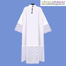 NEW Traditional White Alb with Lace, Cotton Alb with Lace picture