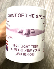 Vtg B2 Flight Test Spirit of New York Point of the Spear 1970-1979 Coffee Mug picture