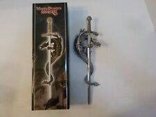 N G0430 Magic Dragon  Sword Letter Opener Figurine Wall Plaque in box picture