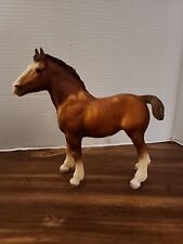 VINTAGE Breyer Horse Clydesdale Foal model no # 84 matte dk chestnut  picture