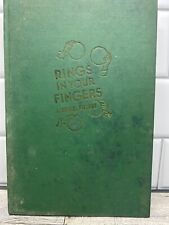 1st Edition 1946 RINGS IN YOUR FINGERS by Dariel Fitzkee HC Saint Raphael ed picture
