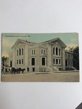 Antique Post Card 1913 Carthage, Missouri Christian Church Divided Back picture