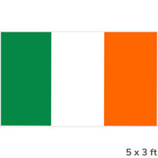 Ireland National Flag 5x3ft Irish Tricolour - Speedy Delivery picture