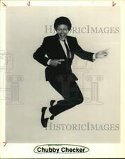 1990 Press Photo Singer Chubby Checker to be featured in 