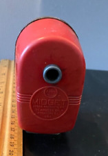 Vintage APSCO MIDGET Pencil Sharpener (Red) CIRC 1950'S picture