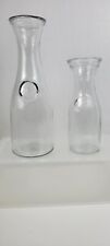 Vintage Libby of Canada Glass Carafes - Qty 2 picture