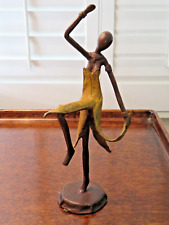 African Bronze Swahili Modern Art Statue Figurine picture