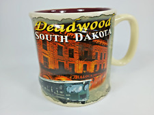 Deadwood South Dakota 3D Souvenir 16oz.  Coffee Mug. A Heavy 1.5 lb. Mug. picture