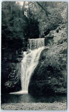Postcard - Lower falls at Buck Hills Falls, Pennsylvania picture