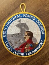 Utah National Parks Council 2014 Valley Forge Encampment Yellow Border picture