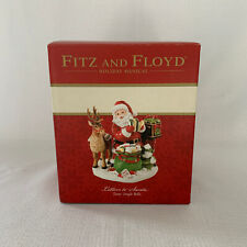 FITZ AND FLOYD Holiday Musical Figurine 