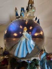 Disney's Cinderella Snow Globe Lights and Music plays A Dream is a Wish READ picture