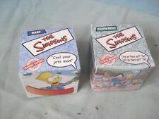 NIB The Simpsons Talking Watches, Bart and Family Vacation, 2002, Burger King picture