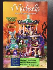 2013 LEMAX Spooky Town Halloween Village Michaels Store Brochure Catalog Flyer picture