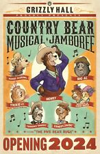 Disney Country Bear Musical Jamboree Henry Big Al 2024 Grizzly Hall WDW Poster picture