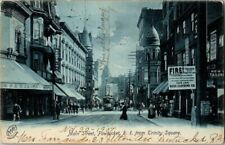 EARLY 1900'S. MAIN ST. PAWTUCKET, R.I. POSTCARD 1a6 picture