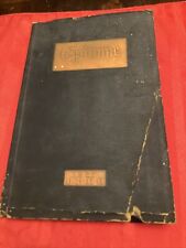 Reading PA High School For Boys Epitome Yearbook 1927 Vintage Warren F. Gish picture