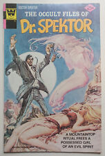 The Occult Files of Dr. Spektor #18 Whitman February 1976 Painted Exorcism Cover picture