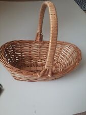 Decorative Hand  Woven Basket With Handle picture