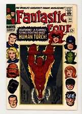 Fantastic Four 54 F/VF 1st Appearance M'Wabu & Prester John. Kirby Art 1966 picture