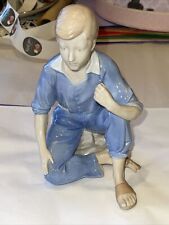 VINTAGE ANDREA BY SADEK BOY FIGURINE #7489 IN LLADRO COLORS NUMBERED picture
